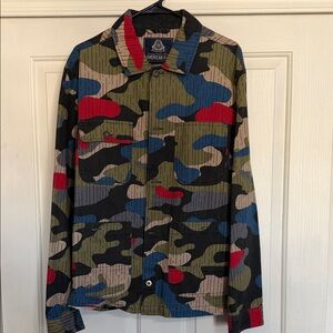 American Rag Men's Camouflage Shirt Jacket